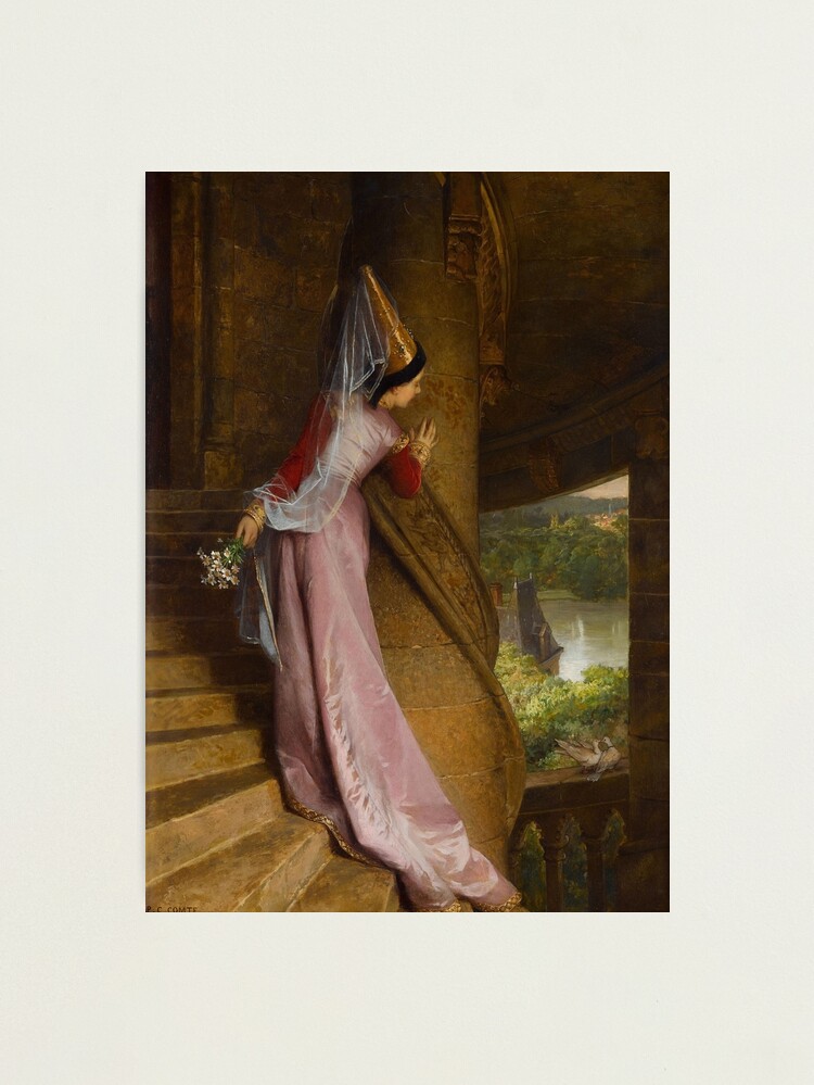 The Secret Rendezvous, by Pierre Charles Comte. Photographic Print