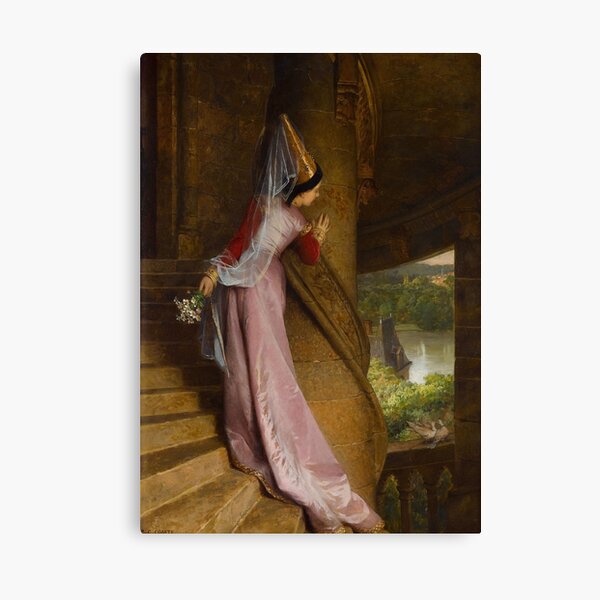 Vista previa del artículo con la obra «El encuentro secreto, de Pierre Charles Comte.», diseñado y vendido por Historical Paintings.