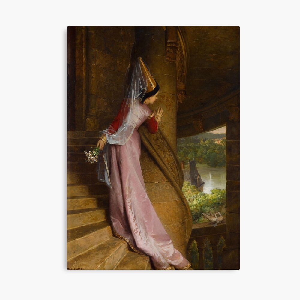 The Secret Rendezvous, by Pierre Charles Comte. Photographic Print