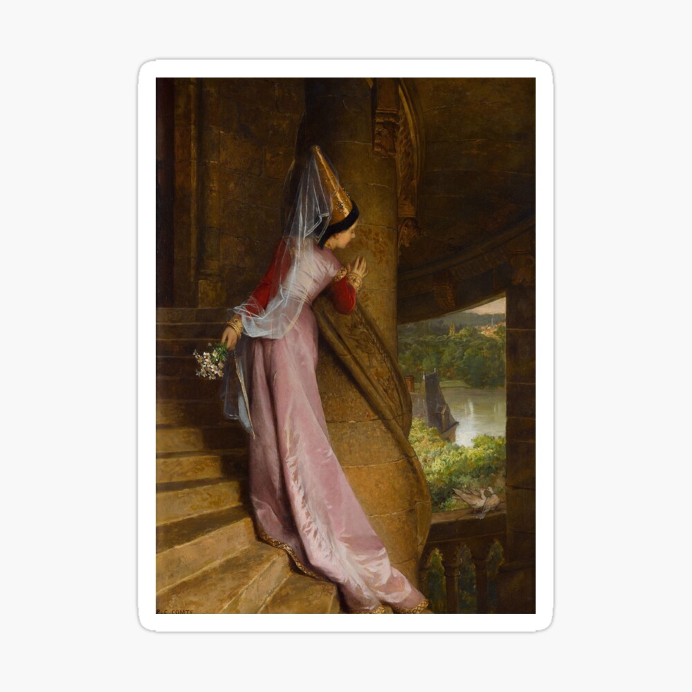 The Secret Rendezvous, by Pierre Charles Comte. Photographic Print