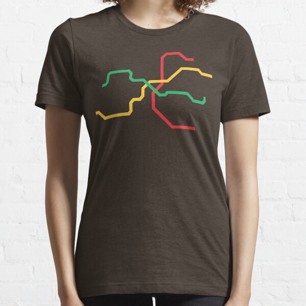 Prague Metro Essential T-Shirt