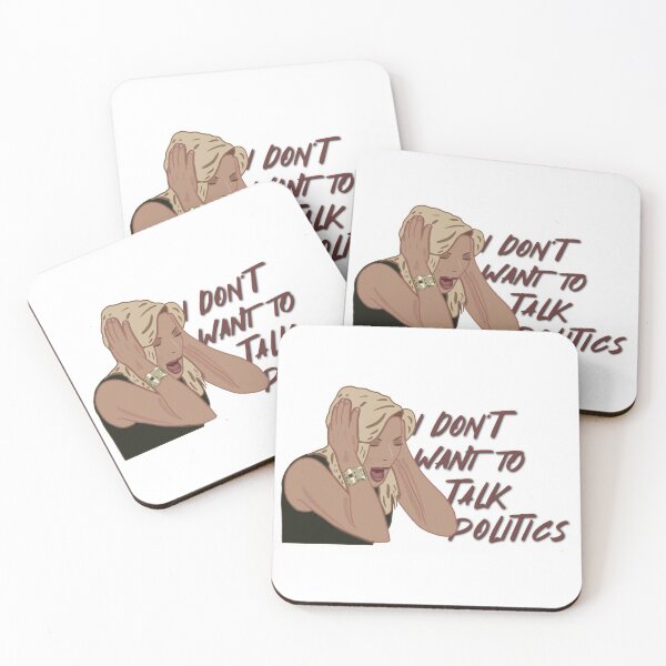 Item preview, The Real Housewives of New York City Ramona Singer I Don’t Want To Talk About Politics Merch designed and sold by RealHousewives-.