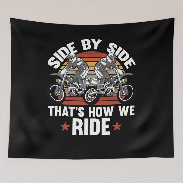 Item preview, Side by Side Thats How we Ride Motocross Enduro Dirt Biking  designed and sold by Rzelemenz.