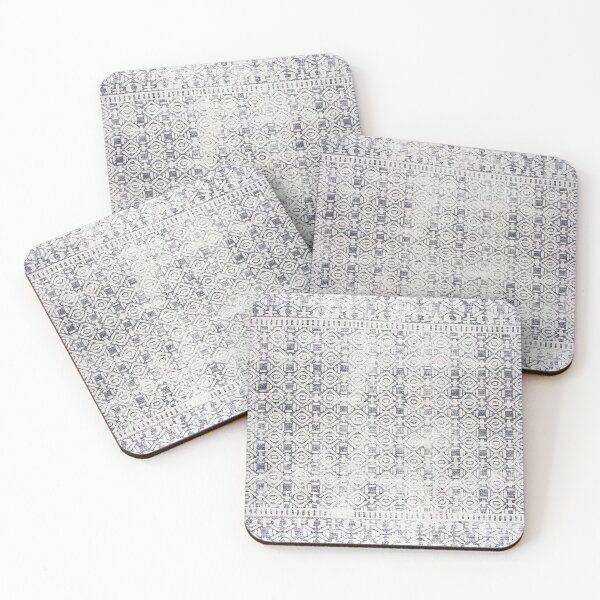Item preview,  Luna Distressed Tribal Stripe - Gray Beige designed and sold by W. Chahir®.
