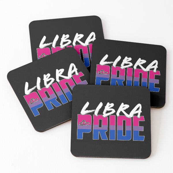 Item preview, Libra Bisexual Pride Flag Zodiac Sign designed and sold by Patrick Hiller.