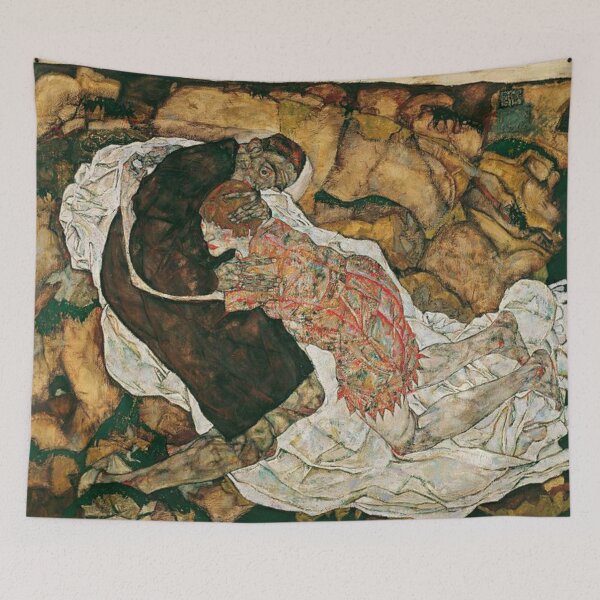 Item preview, Egon Schiele - Death And The Maiden designed and sold by Vivanne-art.