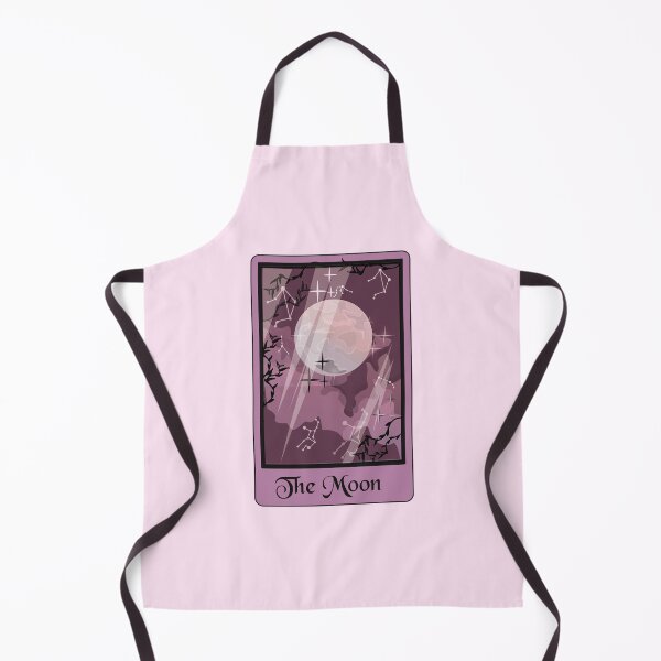 Item preview, The moon tarod card l Aesthetic gothic tarot designed and sold by Bossin.