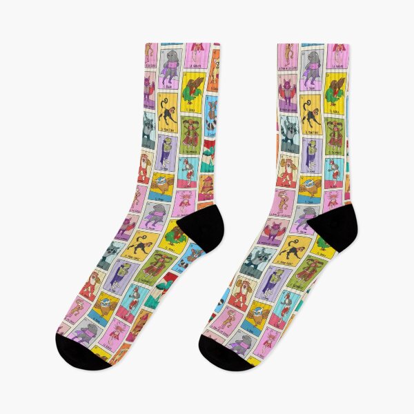 Item preview, Mexican Luchador Loteria Cards designed and sold by SLAG-Creative.