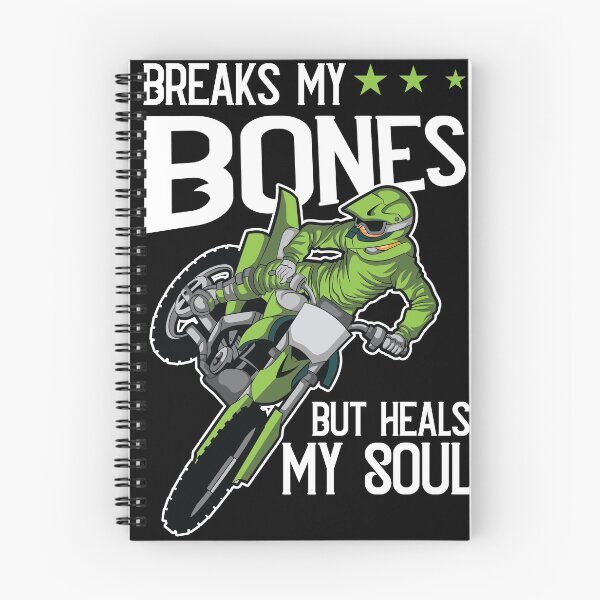 Item preview, Breaks my Bones but heals my Soul Motocross Dirt Biking  designed and sold by Rzelemenz.