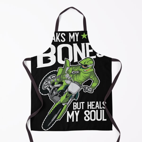 Item preview, Breaks my Bones but heals my Soul Motocross Dirt Biking designed and sold by Rzelemenz.