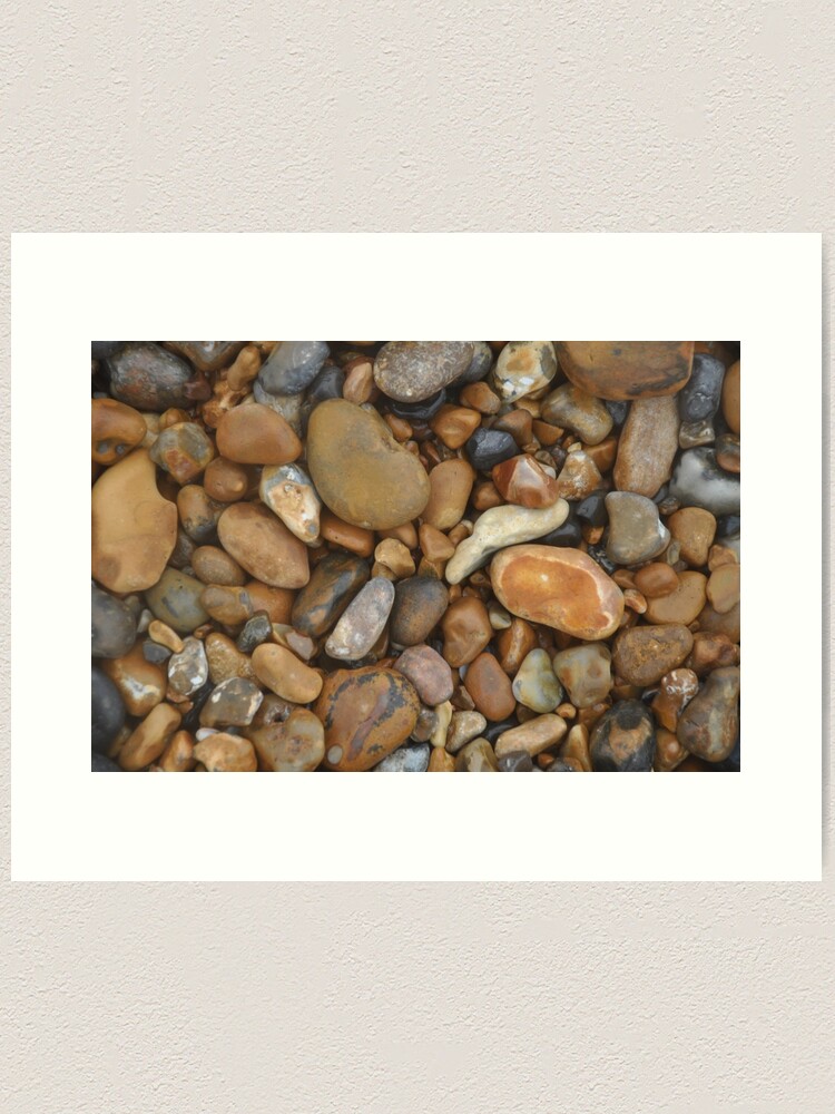 Alternate view of Pebbles Art Print