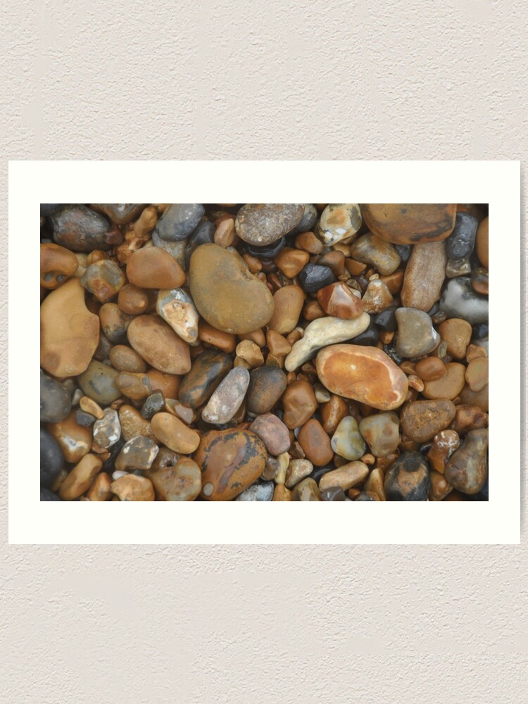 Alternate view of Pebbles Art Print