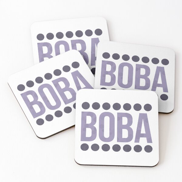 Item preview, Taro Boba Balls Typography designed and sold by John Uttley.