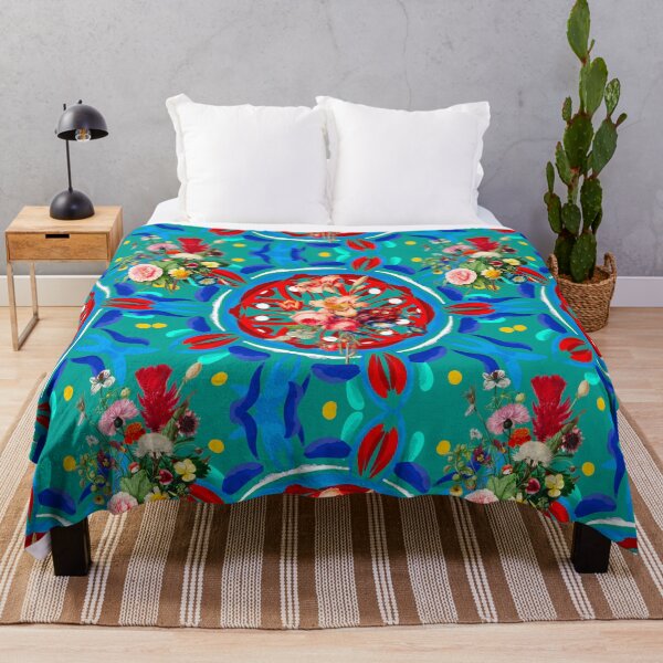 Item preview, Summer citrus ,boho,floral Mediterranean style ,pattern designed and sold by MariaMarinova.