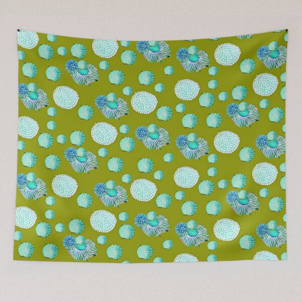 Item preview, Aquarius olive green designed and sold by Design-Arte.