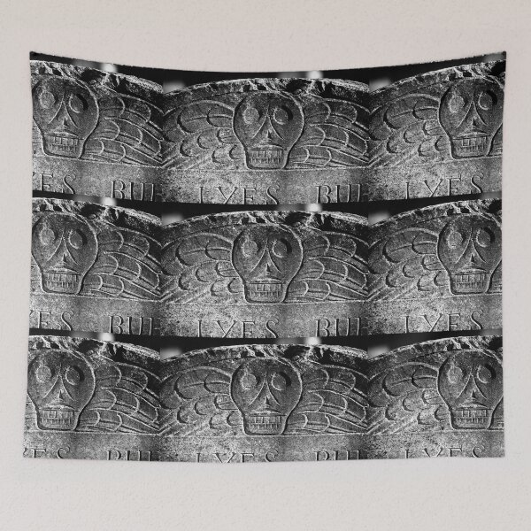 Item preview, Simple Skull with Wings of Old Tombstone designed and sold by Stephen Orsillo.