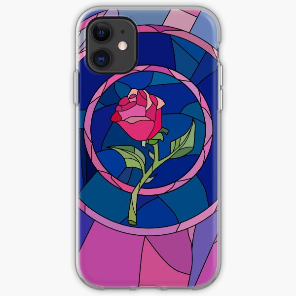 Glass Rose iPhone Soft Case