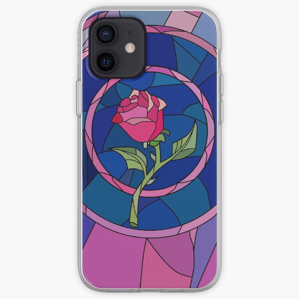 Glass Rose iPhone Soft Case