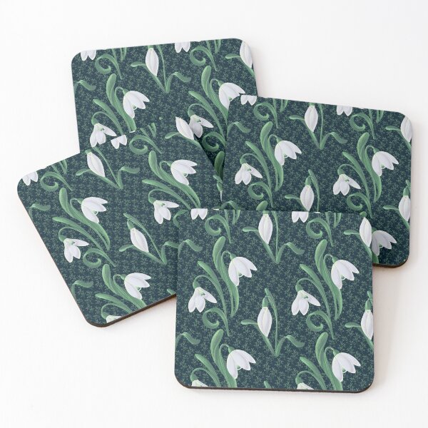 Item preview, Snowdrops on Dark designed and sold by XandraM.