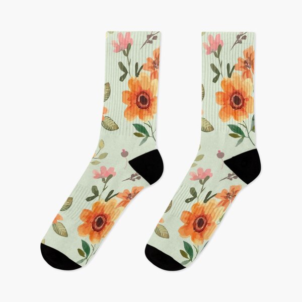 Item preview, Orange Flower Pattern designed and sold by zaher97.