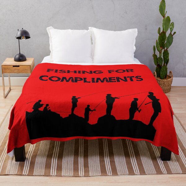 Item preview, Fishing or Angling For Compliments designed and sold by TastySpace.