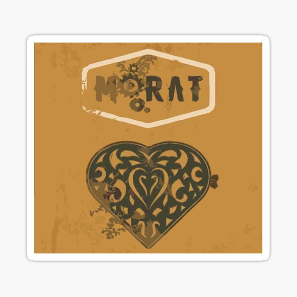 morat 4 Pegatina