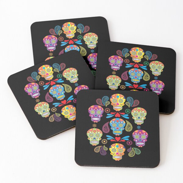 Item preview, boho skull pattern designed and sold by MallsD.