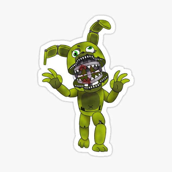 Five Nights at Freddy's - FNAF4 - Plushtrap - Fnaf World - Sticker