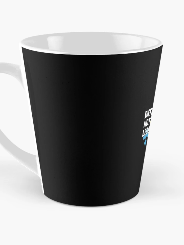 Thumbnail 3 of 4, Coffee Mug, Different Not Less designed and sold by SmartStyle.