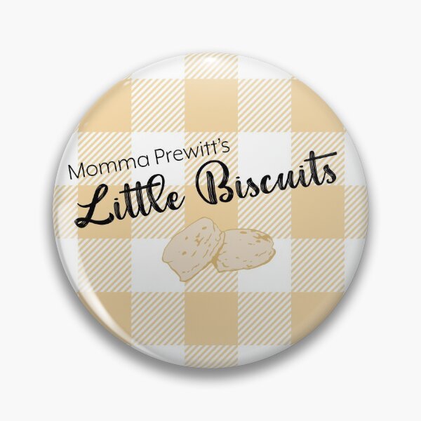Item preview, Pin Biscuits Checkered Yellow designed and sold by mustangluly.