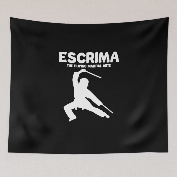 Item preview, Escrima The Filipino Martial Arts Eskrimador Kali Sticks designed and sold by Nessshirts.