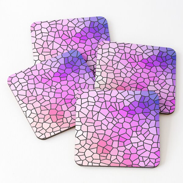 Item preview, Pink stain glass art designed and sold by Youmytype.
