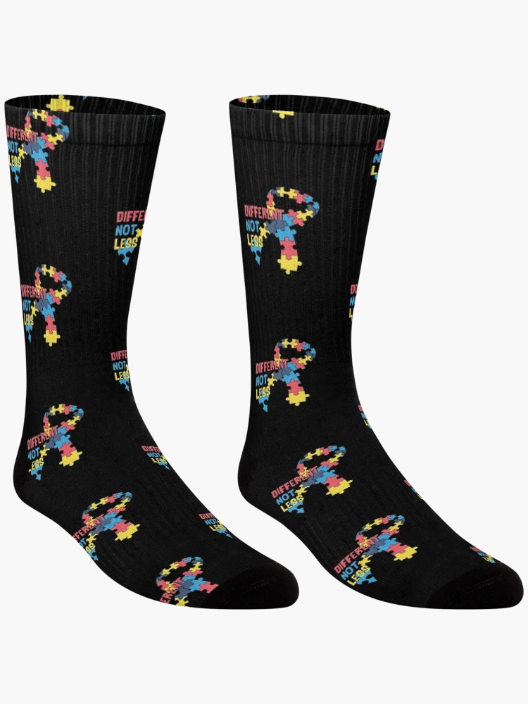 Thumbnail 3 of 5, Socks, Different Not Less designed and sold by SmartStyle.