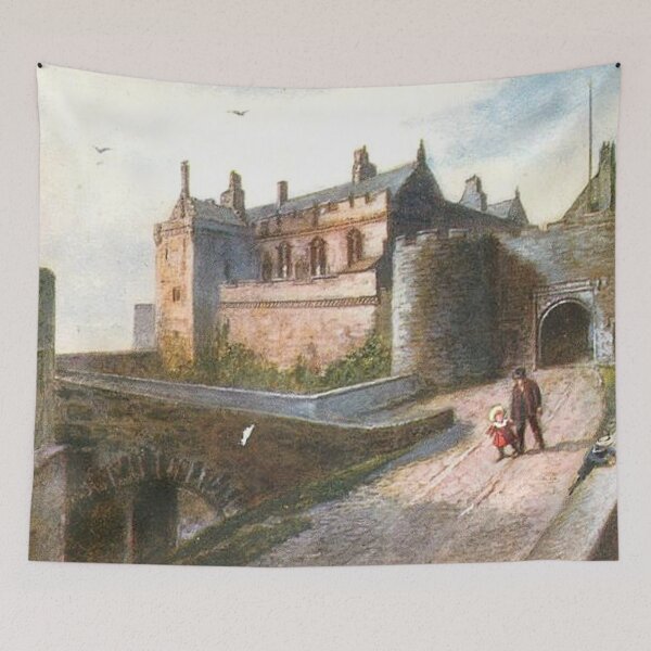 Item preview, Vintage Illustration of The Royal Palace, Stirling Castle designed and sold by yourscotland.