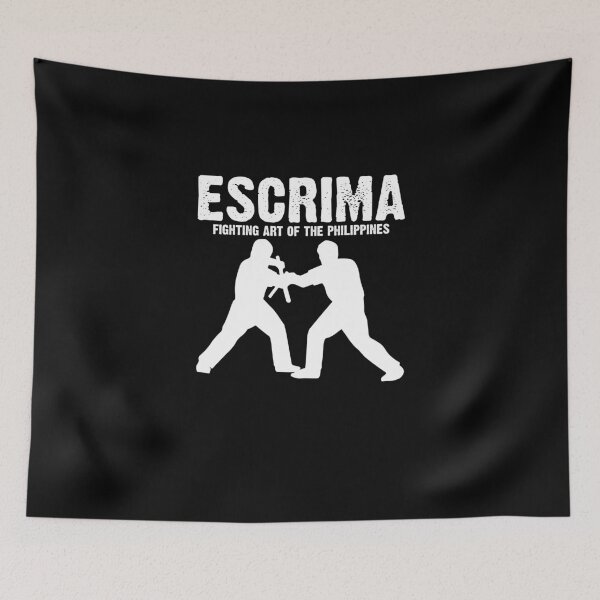 Item preview, Escrima Fighting Art Of The Philippines Eskrimador Kali designed and sold by Nessshirts.