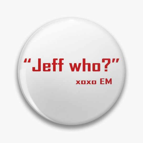 Item preview, Jeff Who? xoxo EM (red text) designed and sold by AlinaSCorner.