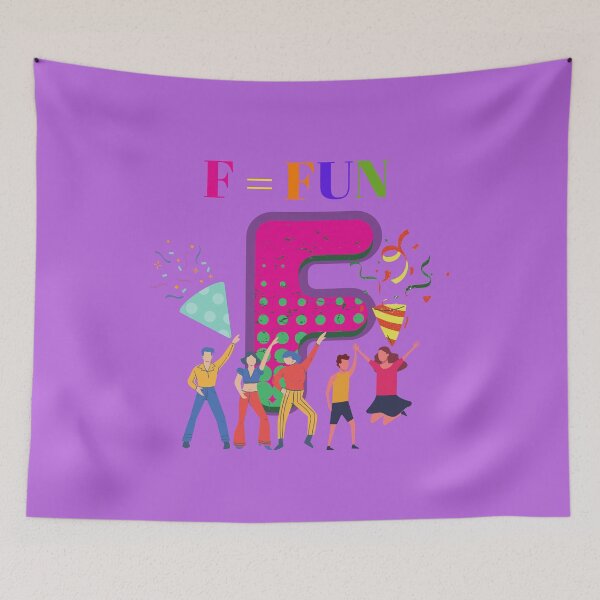 Item preview, F = FUN designed and sold by idesignbyJiras.