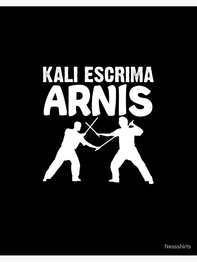 martial arts Eskrima training stick fighting Art Print