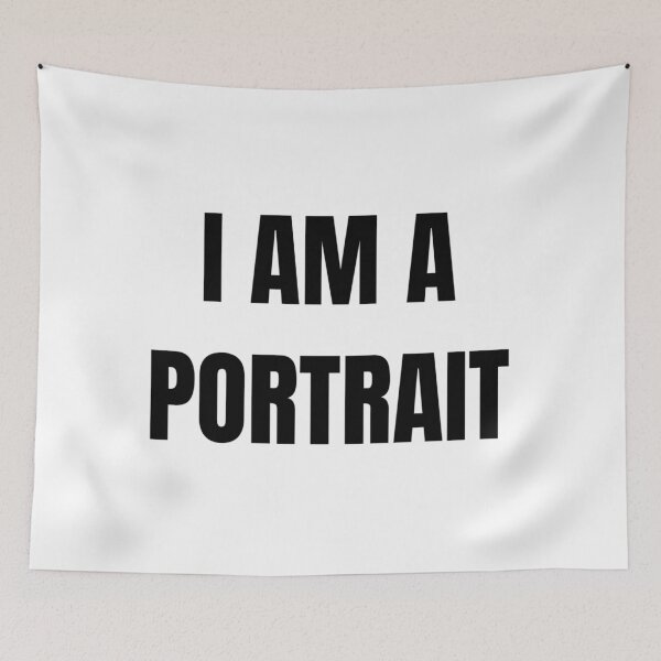 Item preview, I AM A PORTRAIT designed and sold by iamxxx.