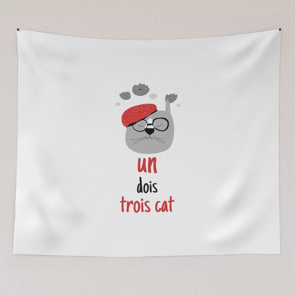 Item preview, Un deux trois cat designed and sold by art-fox.