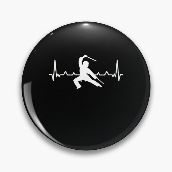 Item preview, Heartbeat Filipino Martial Arts Kali Sticks Eskrimador designed and sold by Nessshirts.