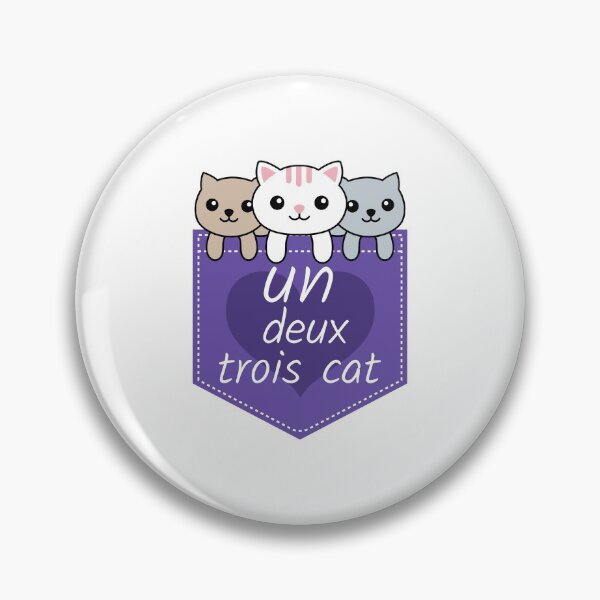 Item preview, Un deux trois cat designed and sold by art-fox.