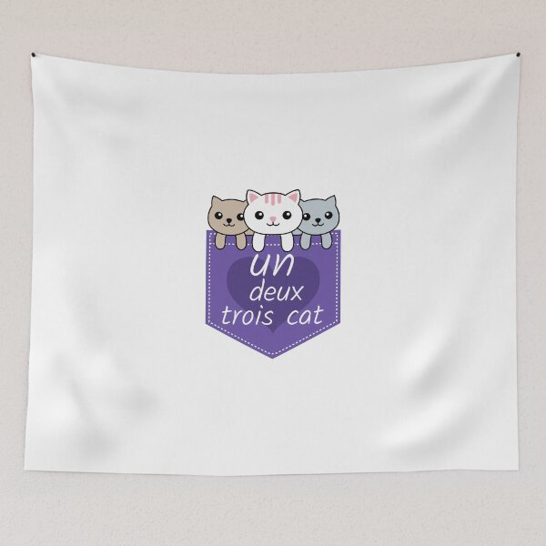 Item preview, Un deux trois cat designed and sold by art-fox.
