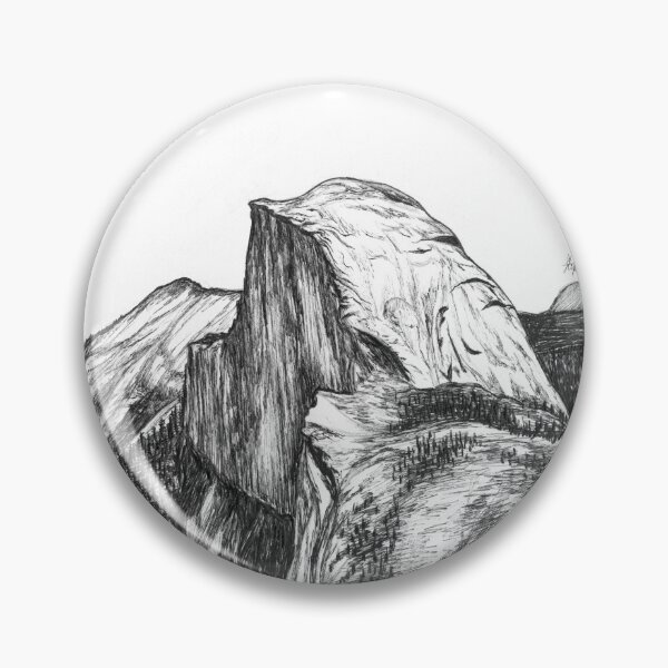 Item preview, Half Dome Mountain Yosemite designed and sold by StephCarrDesign.