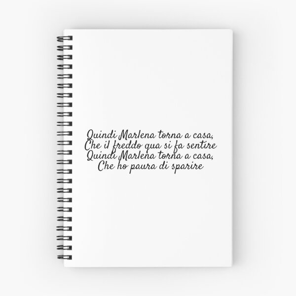 Item preview, Måneskin - Torna a Casa Lyrics designed and sold by askaydesigns.