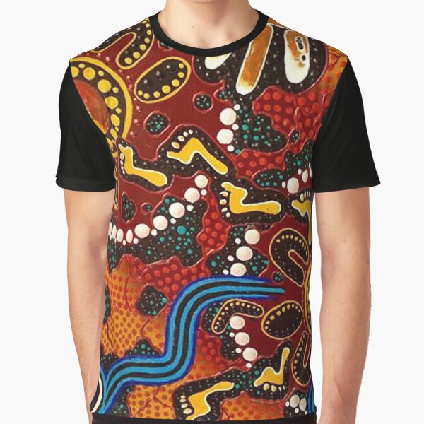 "Australian aboriginal art " Tshirt for Sale by prettyfemme