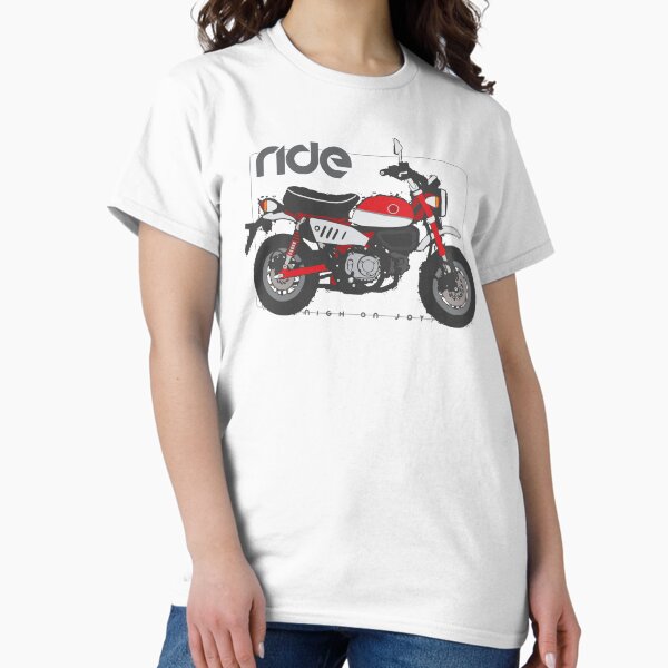 Vista previa del artículo con la obra «Paseo honda mono rojo», diseñado y vendido por NighOnJoy.
