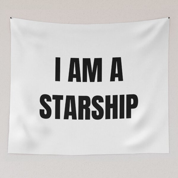 Item preview, I AM A STARSHIP designed and sold by iamxxx.