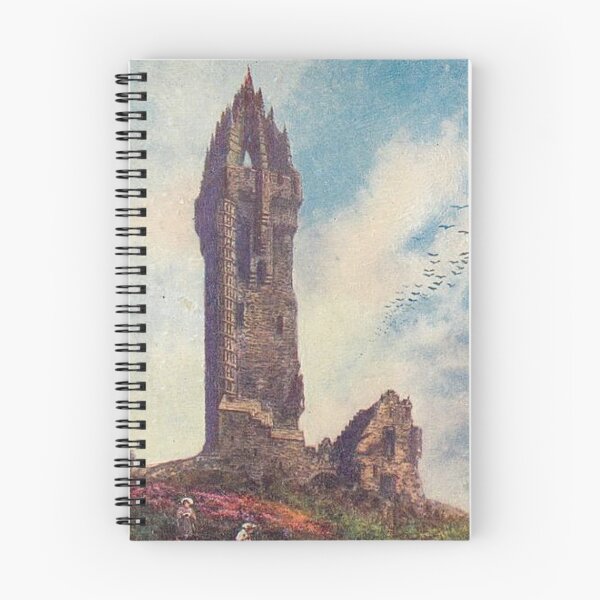 Item preview, Vintage Illustration of Wallace Monument, Stirling designed and sold by yourscotland.