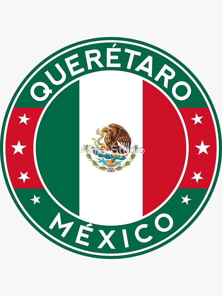 "Queretaro, Mexico" Sticker by AlmaStudio Redbubble